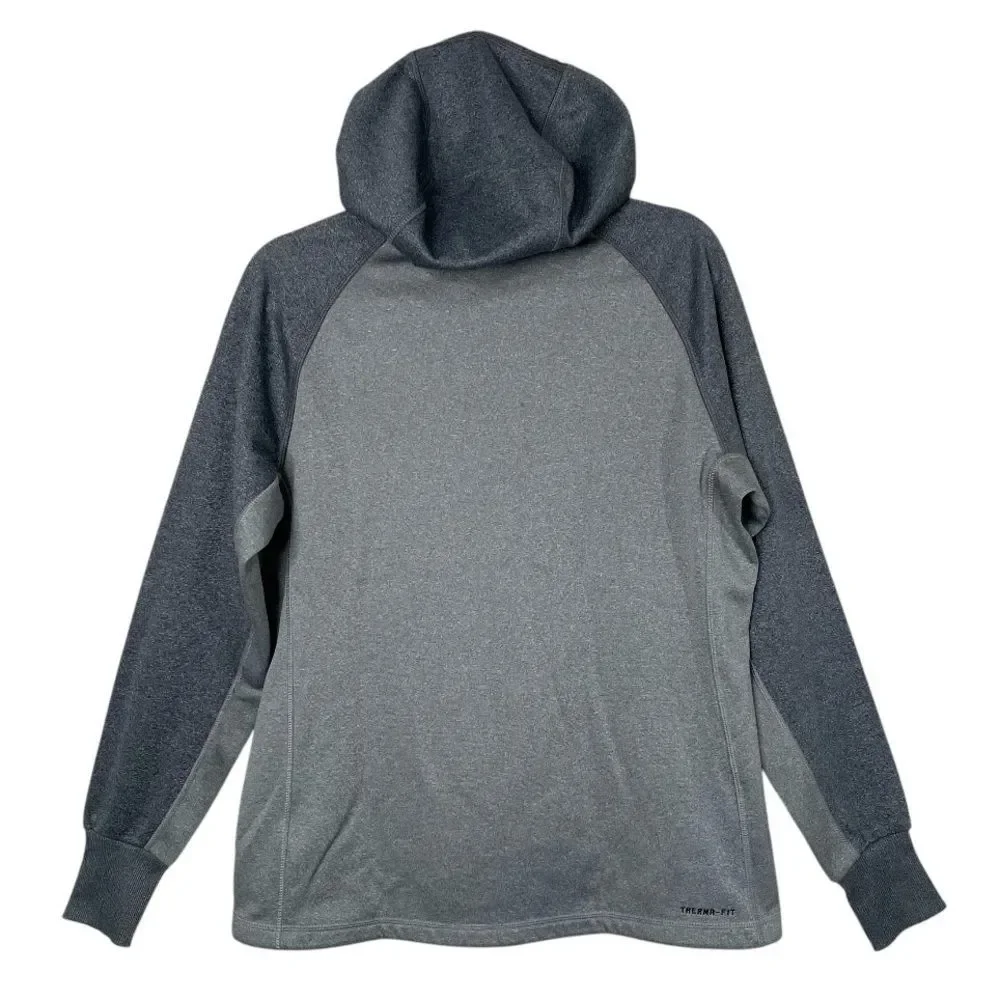 Nike Therma-Fit JUST DO IT Hooded Sweatshirt Colorful Graphics Activewear Size M